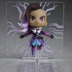 GOOD SMILE Sombra Classic Skin Edition Overwatch Nendoroid Figure -Nendoroid Store Sale 4580416905633 figure sombra classic skin edition overwatch nendoroid altE
