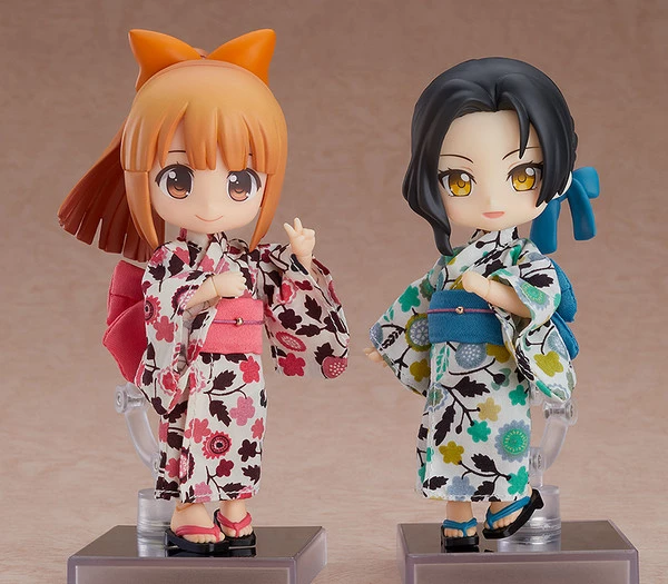 GOOD SMILE Pink Yukata Nendoroid Doll Outfit Accessory 5 GOOD SMILE Pink Yukata Nendoroid Doll Outfit Accessory - Image 3