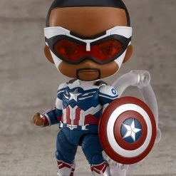 GOOD SMILE Captain America (Sam Wilson) DX Ver The Falcon And The Winter Soldier Nendoroid Figure -Nendoroid Store Sale 4580590124806 figure captain america sam wilson dx ver the falcon and the winter soldier nendoroid altc