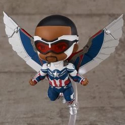 GOOD SMILE Captain America (Sam Wilson) DX Ver The Falcon And The Winter Soldier Nendoroid Figure -Nendoroid Store Sale 4580590124806 figure captain america sam wilson dx ver the falcon and the winter soldier nendoroid altd
