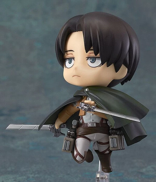 GOOD SMILE Levi (2nd-Run) Attack On Titan Nendoroid Figure 3 GOOD SMILE Levi (2nd-Run) Attack On Titan Nendoroid Figure - Image 2