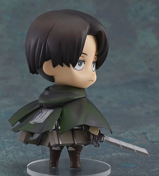GOOD SMILE Levi (2nd-Run) Attack On Titan Nendoroid Figure 4 GOOD SMILE Levi (2nd-Run) Attack On Titan Nendoroid Figure - Image 3