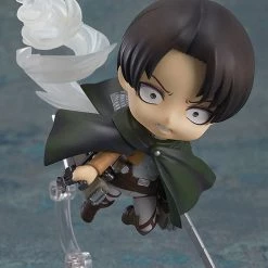 GOOD SMILE Levi (2nd-Run) Attack On Titan Nendoroid Figure 9 GOOD SMILE Levi (2nd-Run) Attack On Titan Nendoroid Figure -Nendoroid Store Sale 4580590124943 figure levi attack on titan nendoroid altC