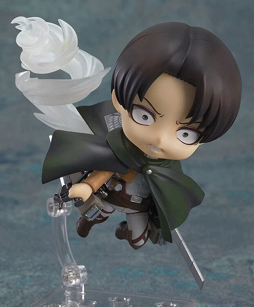 GOOD SMILE Levi (2nd-Run) Attack On Titan Nendoroid Figure 5 GOOD SMILE Levi (2nd-Run) Attack On Titan Nendoroid Figure - Image 4