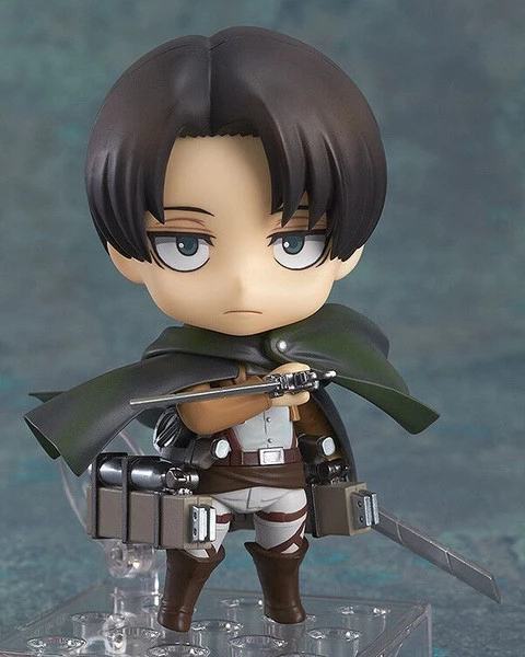 GOOD SMILE Levi (2nd-Run) Attack On Titan Nendoroid Figure 2 GOOD SMILE Levi (2nd-Run) Attack On Titan Nendoroid Figure