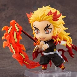 GOOD SMILE Kyojuro Rengoku (Re-run) Demon Slayer Nendoroid Figure -Nendoroid Store Sale 4580590125605 figure kyojuro rengoku re run demon slayer nendoroid altd