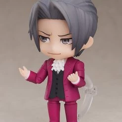 GOOD SMILE Miles Edgeworth Ace Attorney Phoenix Wright Nendoroid Figure -Nendoroid Store Sale 4580590127302 figure miles edgeworth pheonix wright ace attorney nendoroid altb