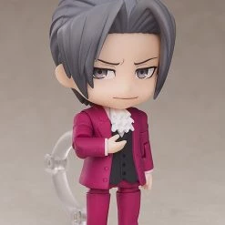 GOOD SMILE Miles Edgeworth Ace Attorney Phoenix Wright Nendoroid Figure -Nendoroid Store Sale 4580590127302 figure miles edgeworth pheonix wright ace attorney nendoroid altc