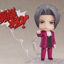 GOOD SMILE Miles Edgeworth Ace Attorney Phoenix Wright Nendoroid Figure -Nendoroid Store Sale 4580590127302 figure miles edgeworth pheonix wright ace attorney nendoroid altd