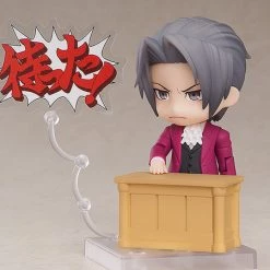 GOOD SMILE Miles Edgeworth Ace Attorney Phoenix Wright Nendoroid Figure -Nendoroid Store Sale 4580590127302 figure miles edgeworth pheonix wright ace attorney nendoroid alte