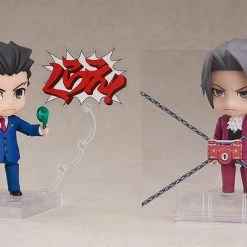 GOOD SMILE Miles Edgeworth Ace Attorney Phoenix Wright Nendoroid Figure -Nendoroid Store Sale 4580590127302 figure miles edgeworth pheonix wright ace attorney nendoroid altf