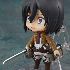 GOOD SMILE Mikasa Ackerman (3rd-run) Attack On Titan Nendoroid Figure -Nendoroid Store Sale 4580590127814 figure mikasa ackerman 3rd run attack on titan nendoroid altc