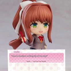 GOOD SMILE Monika Doki Doki Literature Club! Nendoroid Figure -Nendoroid Store Sale 4580590127876 figure monika doki doki literature club nendoroid altb