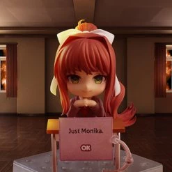 GOOD SMILE Monika Doki Doki Literature Club! Nendoroid Figure -Nendoroid Store Sale 4580590127876 figure monika doki doki literature club nendoroid alti