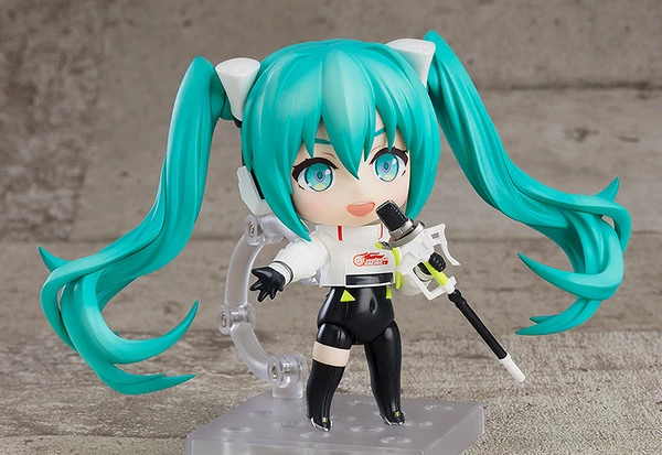 GOOD SMILE Racing Miku 2022 Ver Vocaloid Nendoroid Figure 5 GOOD SMILE Racing Miku 2022 Ver Vocaloid Nendoroid Figure - Image 3