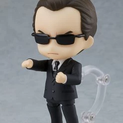GOOD SMILE Agent Smith The Matrix Nendoroid Figure -Nendoroid Store Sale 4580590128941 figure agent smith the matrix nendoroid altb