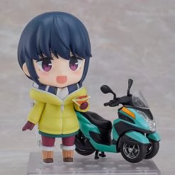 GOOD SMILE Rin Shima Trike Ver Laid-Back Camp Nendoroid Figure -Nendoroid Store Sale 4580590129092 figure rin shima trike ver laid back camp nendoroid altc